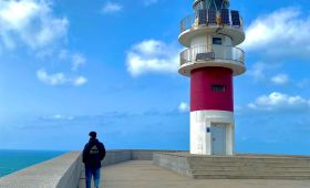 Cape Ortegal and its lighthouse: where the Atlantic and the Cantabrian Sea meet.